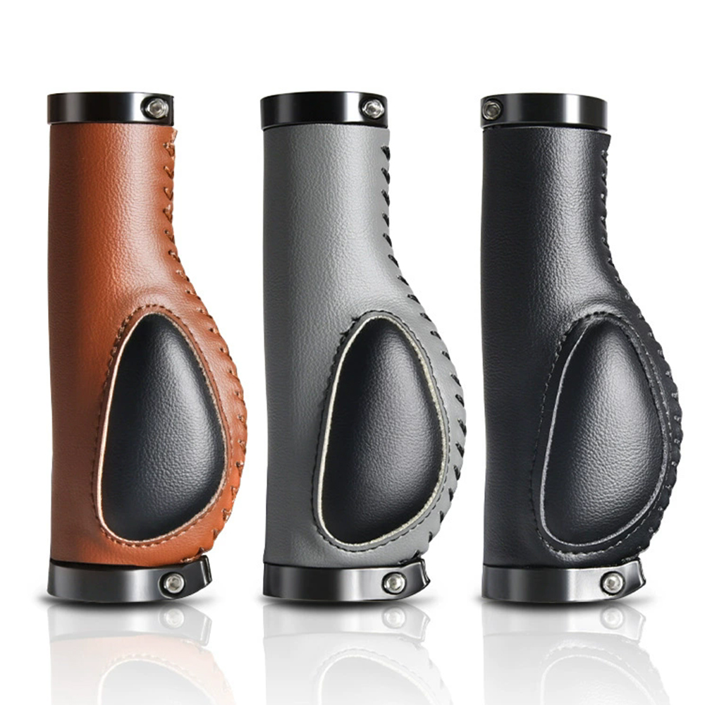 Commuter Bike Lock - Poignées de vélo en cuir, en