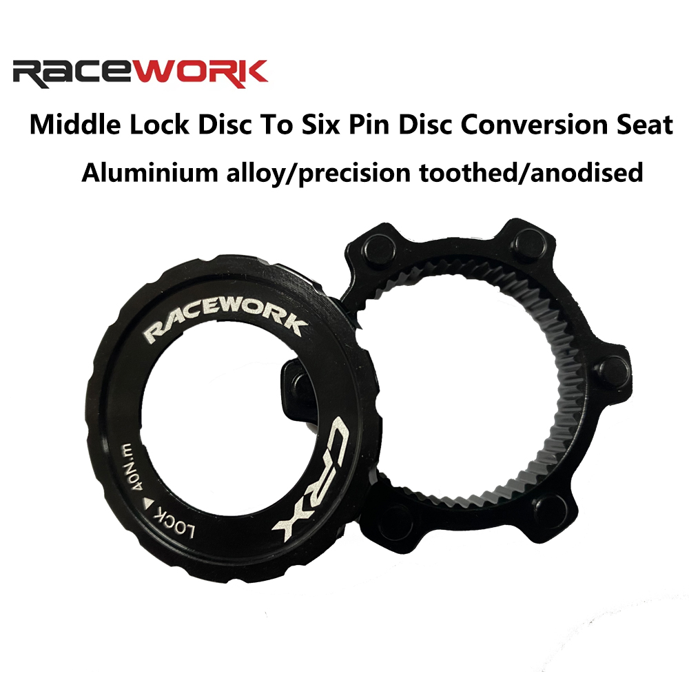 Commuter Bike Lock - RACEWORK – adaptateur Centerlock à 6