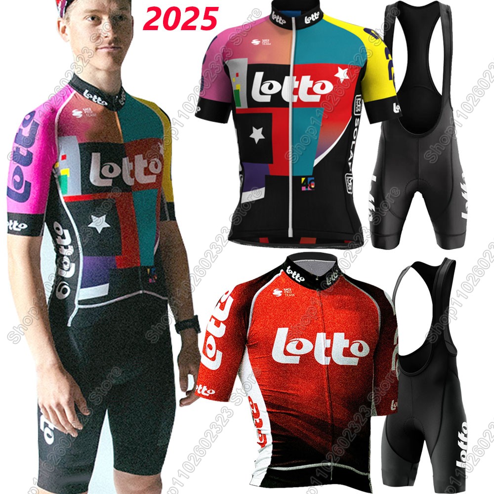 Cycling Community - Lotto team 2025 maillot de cyclisme