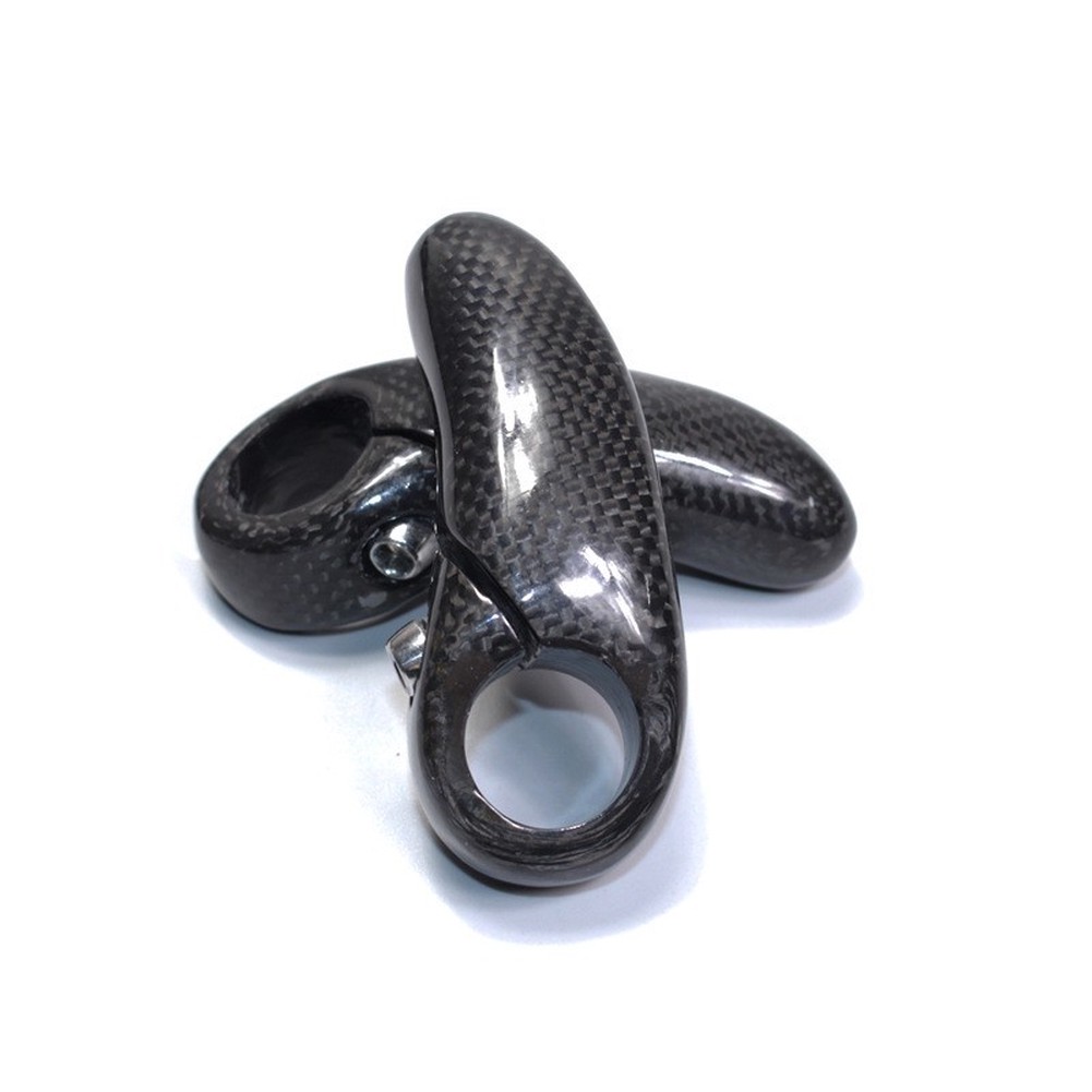 Commuting On Road Bike - Embouts de guidon en fibre de