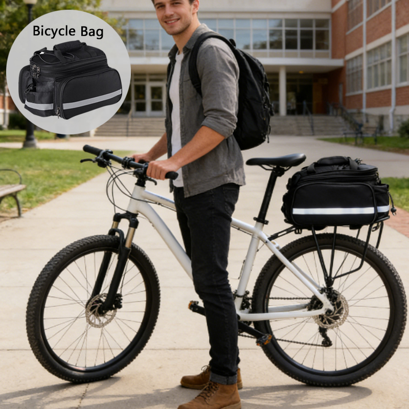 Cycling Commute Rain - 1 sacoche de vélo pour porte-bagages