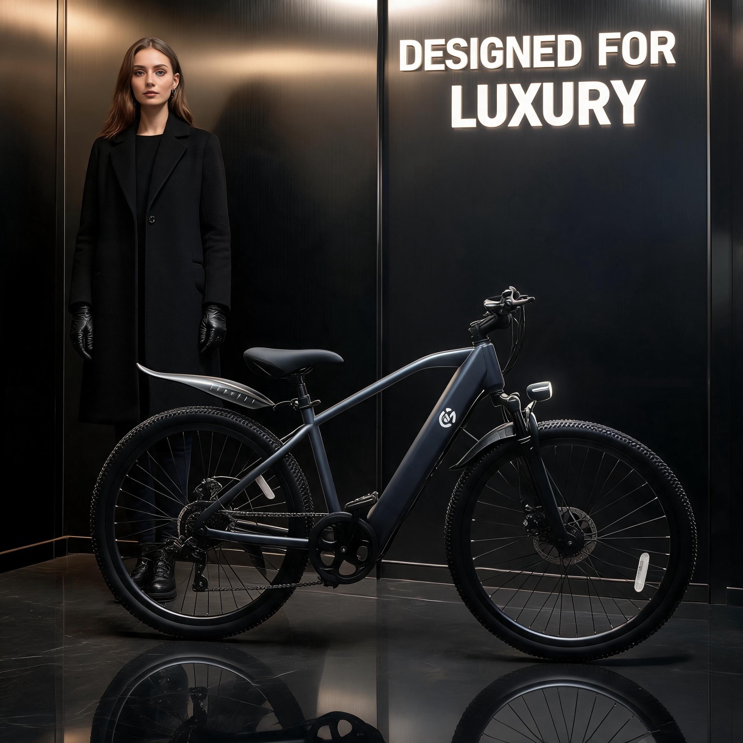 Commuter Bike Lock - Vélo électrique familial de Noël, moteur