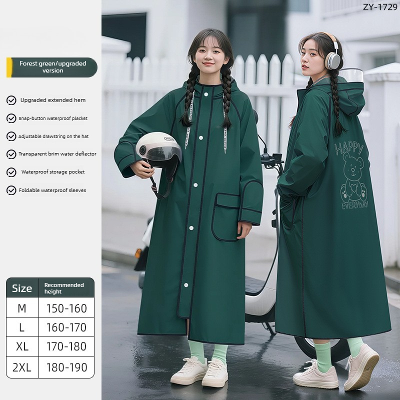 Poncho de pluie imperméable en - Cycling Commute Rain avis et prix