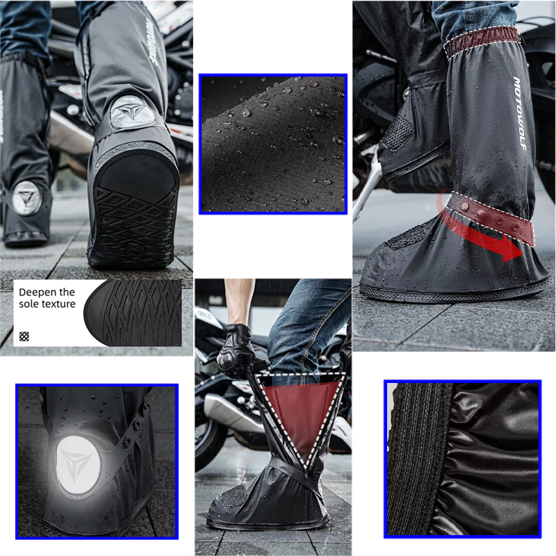 Couvre-chaussures de pluie réu - Cycling Commute Rain avis et prix