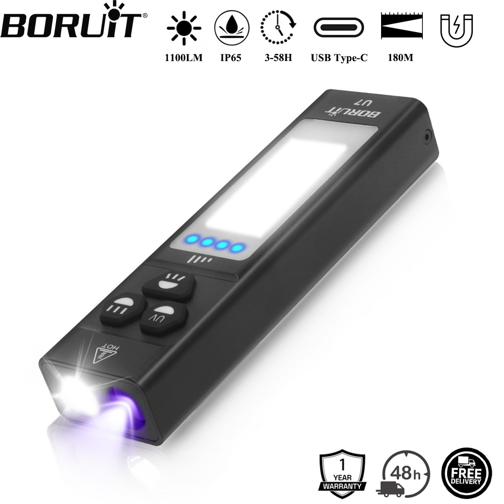 BORUiT U7 UV LED EDC lampe de  - Cycling To Work avis et prix