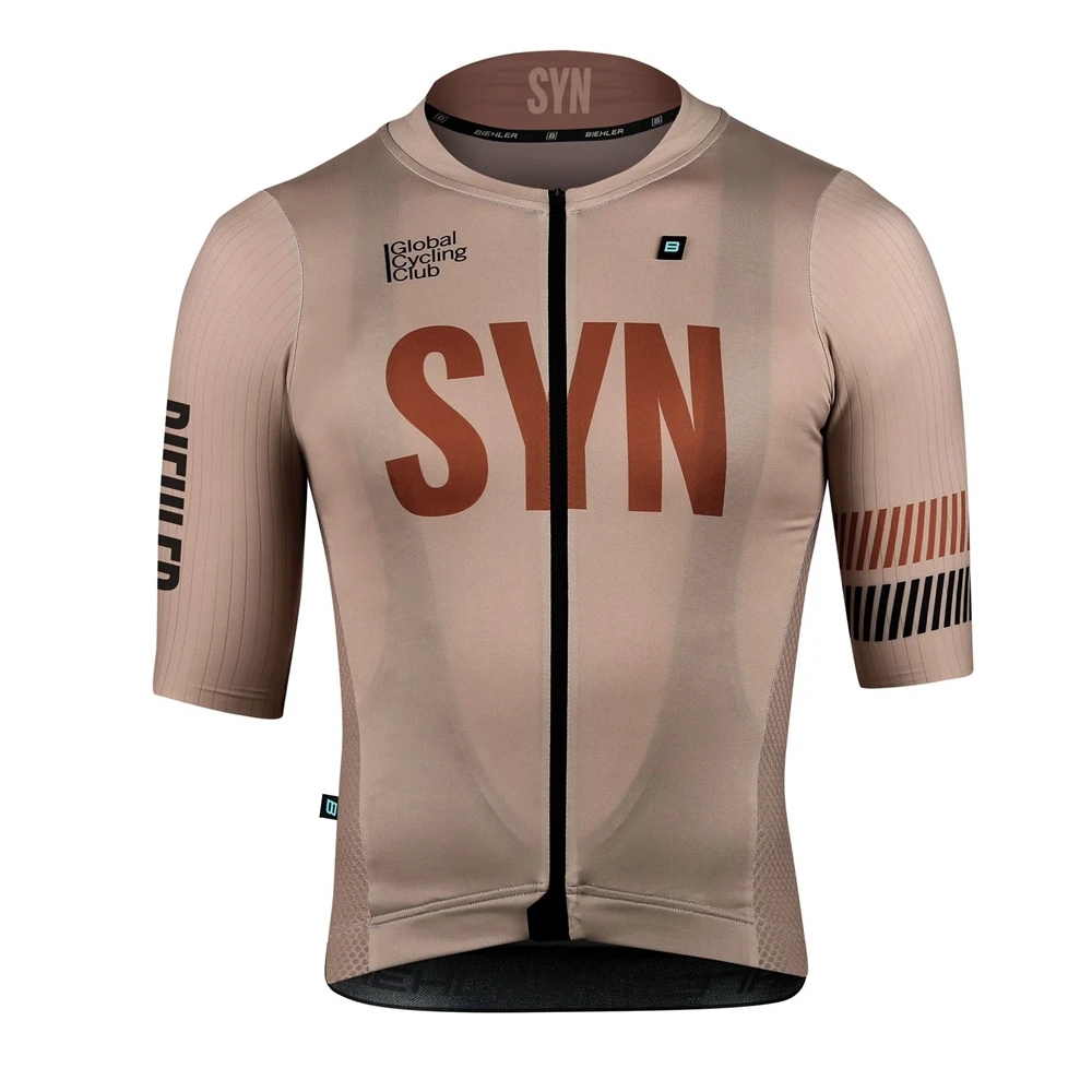SYN-Maillot de cyclisme marron - Cycling Community avis et prix