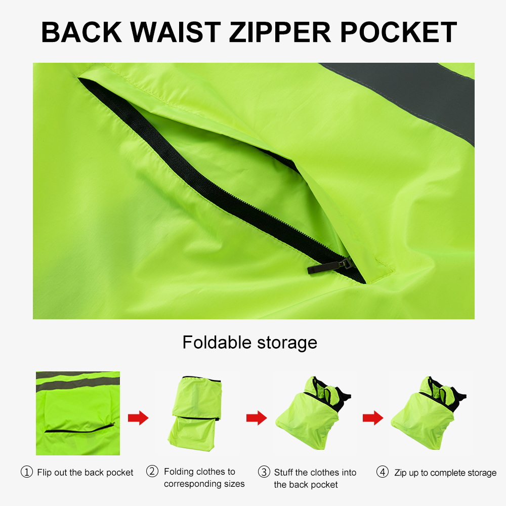HISERWA – veste coupe-vent pou - Cycling Commuter Jacket avis et prix